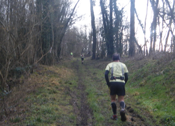 Longue montée sur le plateau 