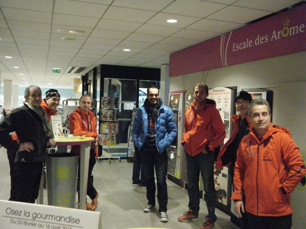 Pause café à l'aller