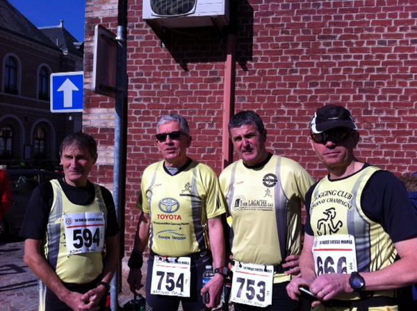 André, Patrick, Bruno et François  
