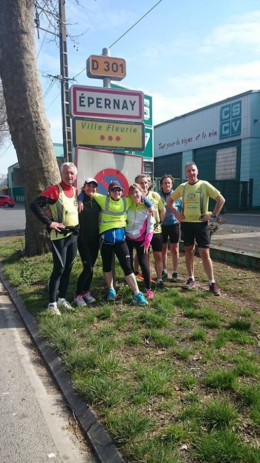 lundi 6 AM : arrivée à Epernay avec une partie des accompagnateurs du JCE