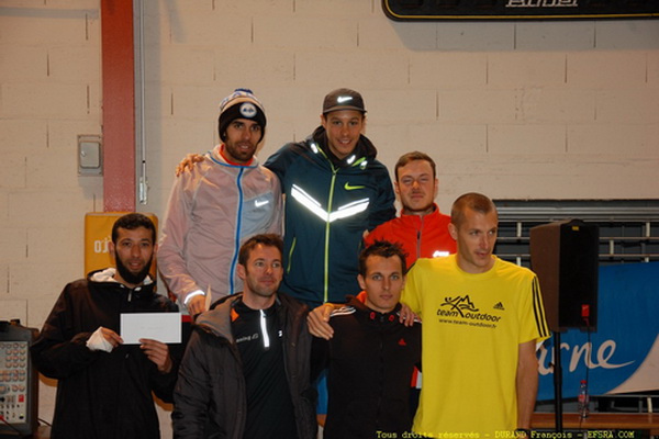 le podium masculin