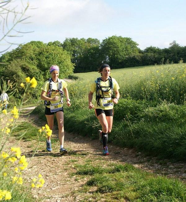 Course commune pour Carole et Elodie