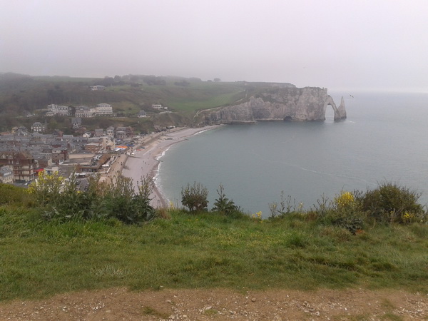 fin de WE à Etretat....et à nouveau quelques côtes