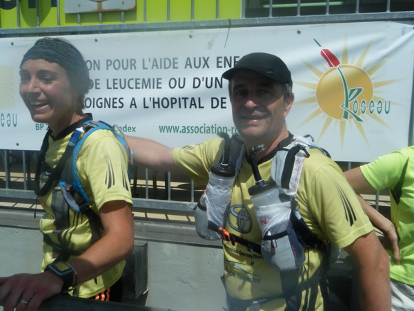 Elodie, après sa 1ère course à Ecueil enchaine les trails...