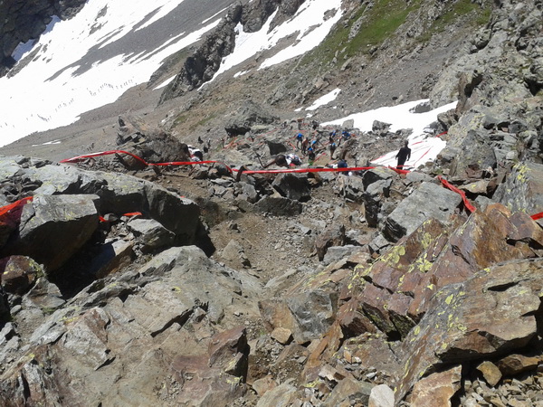 Col de la terrasse : 2615m