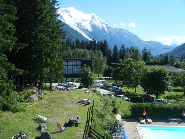 Vue de notre balcon .....