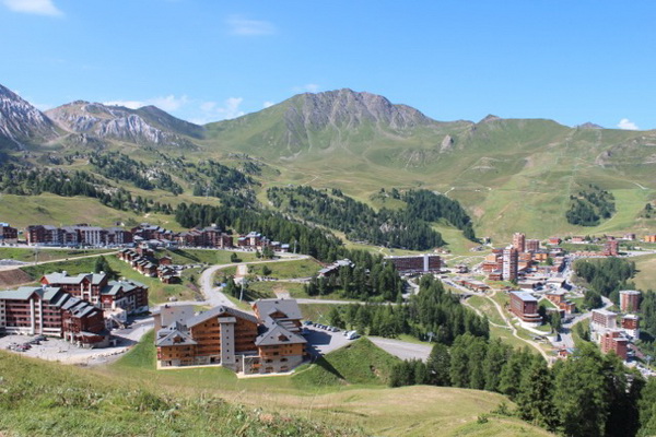 La Plagne sous le soleil revenu