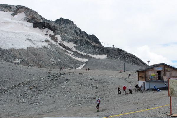 Pas de neige pour les coureurs cette année