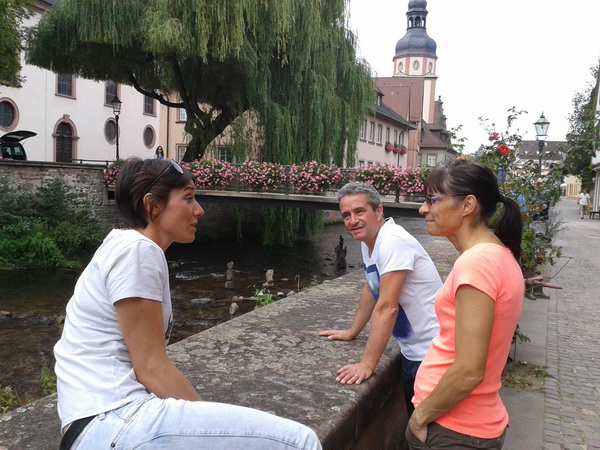 découverte d'Ettlingen pour Elodie et David