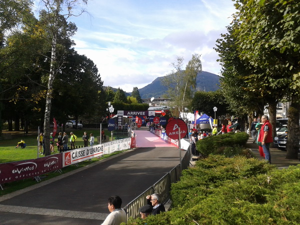 Arrivée dans le parc du Mont Dore