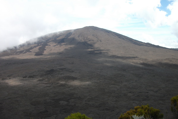 La  fournaise....au repos