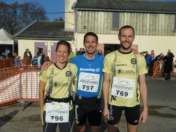 Au départ du 17km (manque Mathieu)