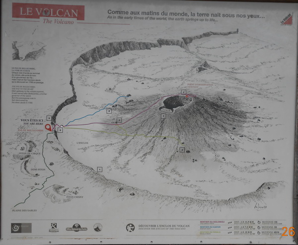 le volcan de la fournaise