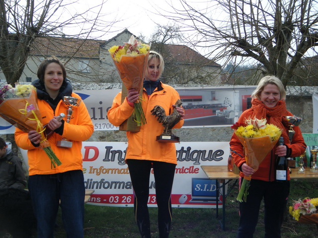 Sandrine 3ème féminine sur 30km