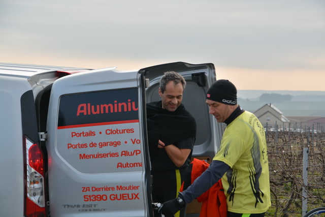 Yvan et Patrice....mais pas besoin de vélo aujourd'hui....