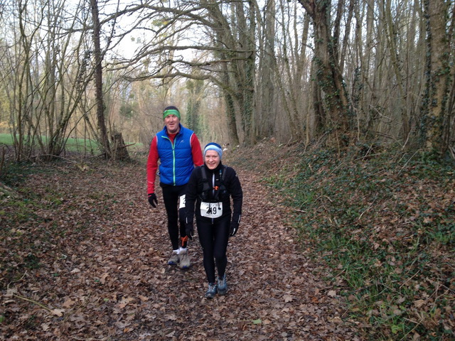 Course en couple pour Sandrine et Stéphane