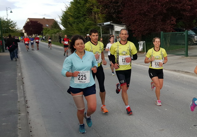 Course commune pour Bérengère, Yvan et Christopher 