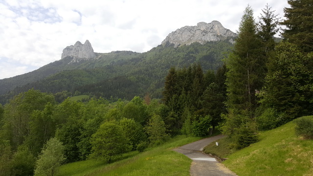 et côté montagne