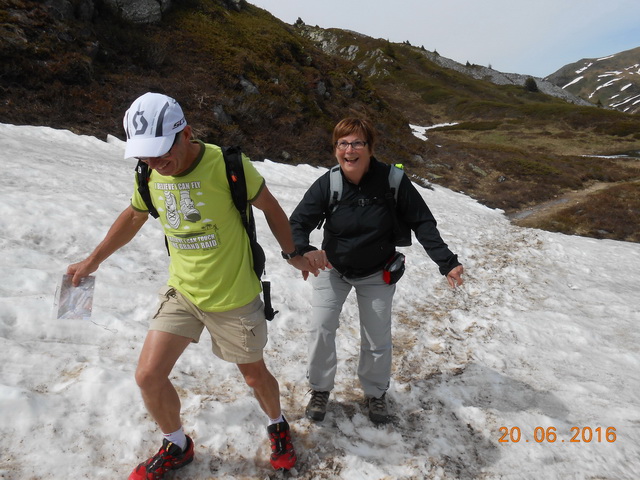 Reconnaissance au col des posettes