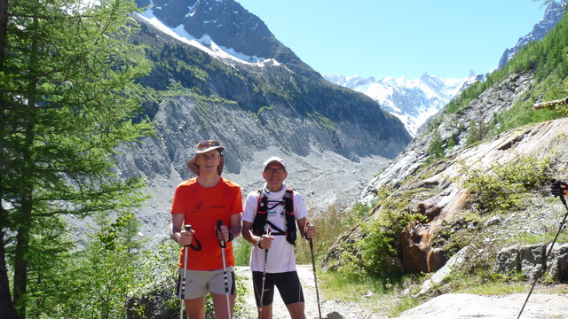 Reconnaissance vers la mer de glace