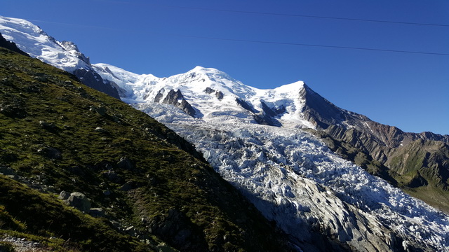 1ère montée vers le glacier des bossons