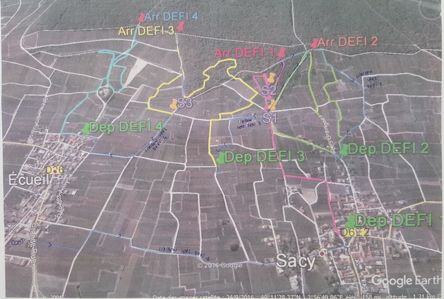 les parcours des défi côtes...ça parait compliqué, mais pas sur le terrain