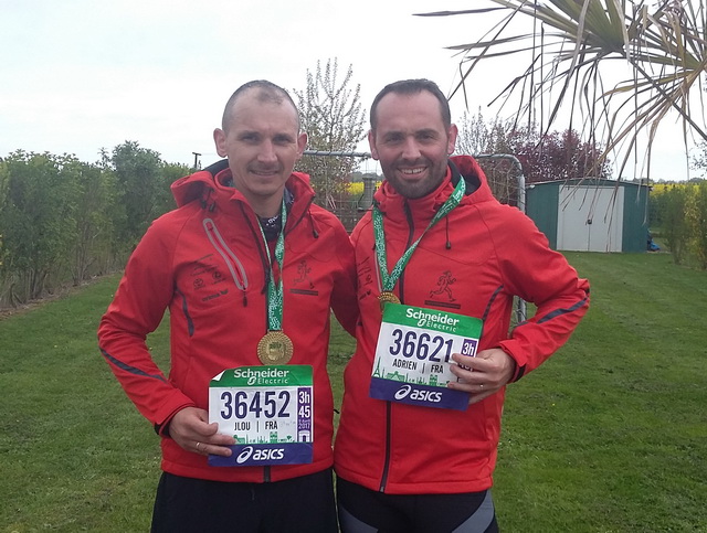 2 nouveaux finishers marathoniens au club