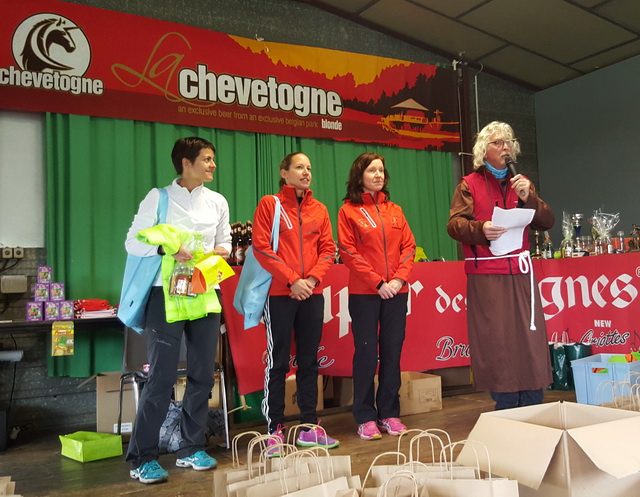 podium féminin