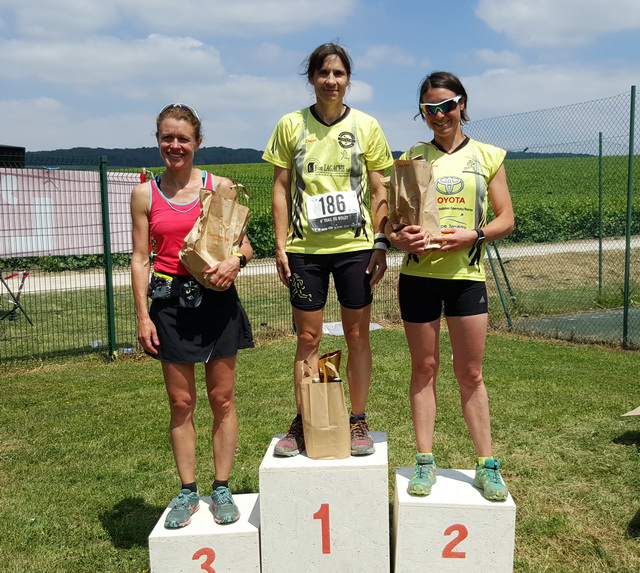 Podium féminin 30km