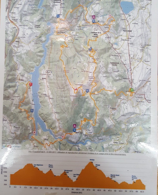 parcours 65km