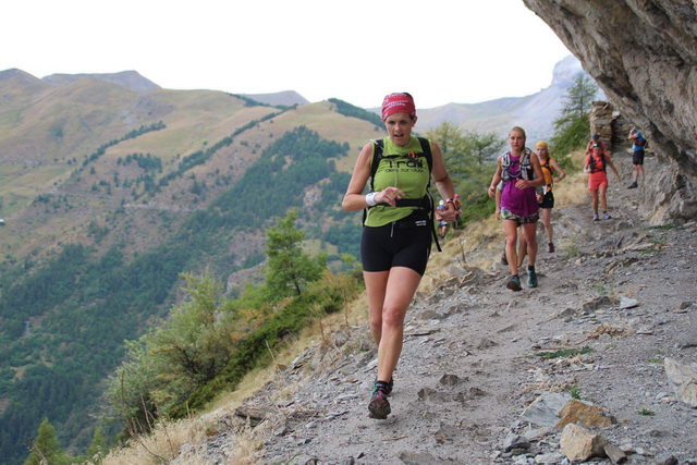 Belle foulée en descente pour des non montagnards...