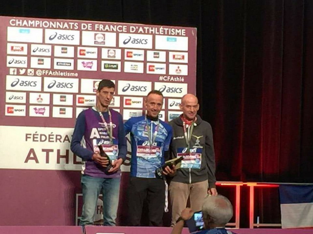 Hervé ...medaille de bronze en M2H