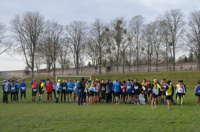 Au départ du trail cross