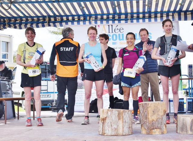 podium catégories 27km