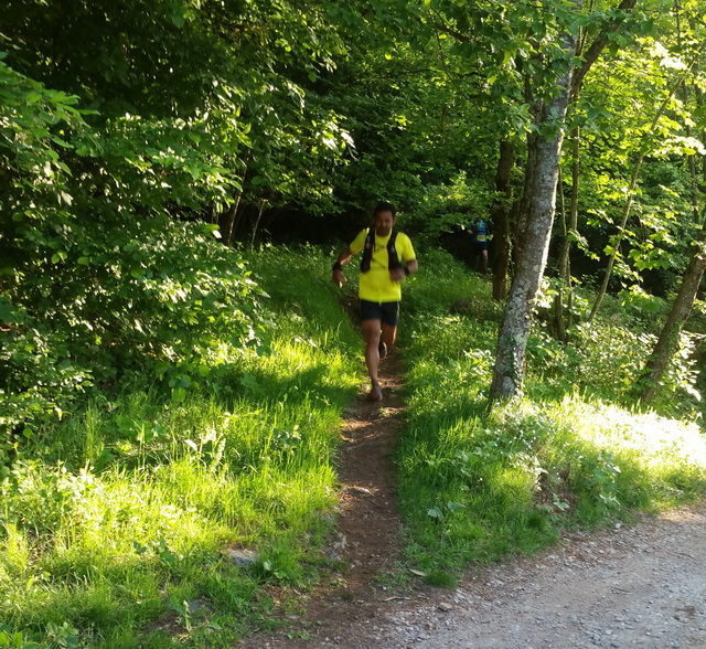 Jean-Fabrice ...4km et passage au bout du camping