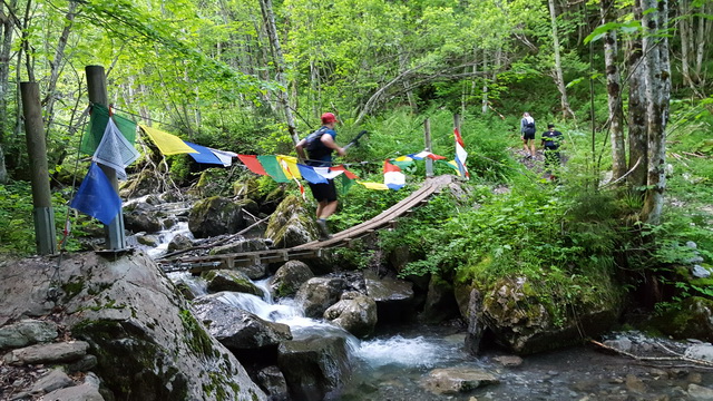 Là ça va mais au trail des passerelles Yannick et Claude ne passeraient pas ...