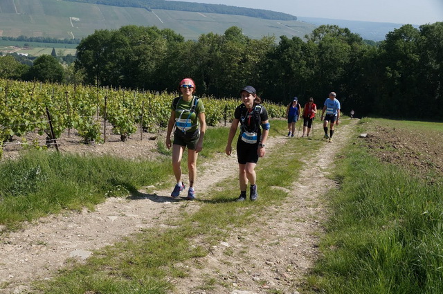 ....plus dur pour Sandrine...mais entre féminines on s'encourage 