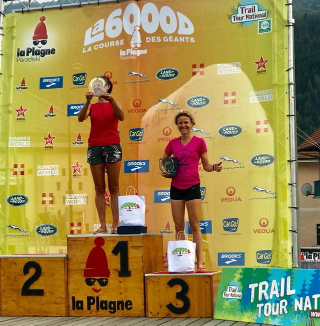 3ème podium du mois....bravo Carole