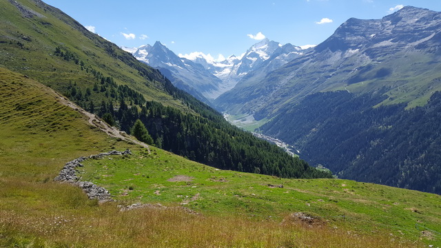 ..En fond de vallée : ZINAL