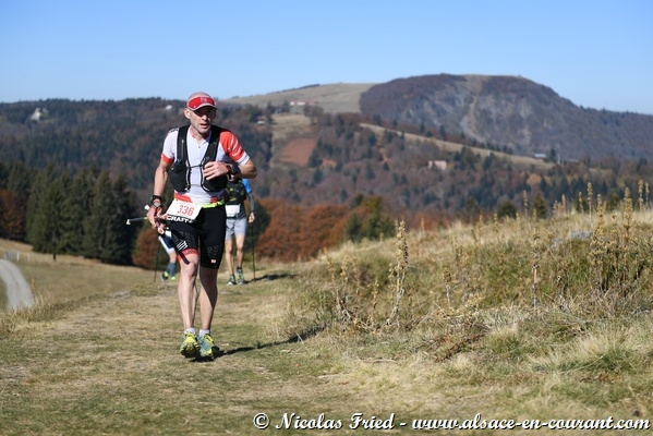 Hervé en route pour le top 10