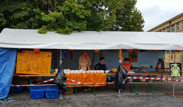 4° et du vent froid, mais les organisateurs ont tout prévu