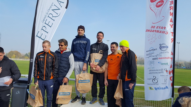 Podium masculin Open