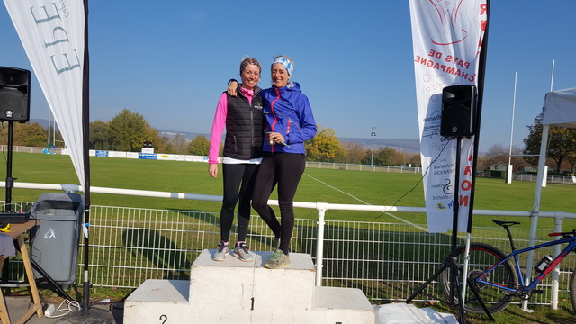 Pas de podium cette année pour Dorothée et Nathalie...ça leur manque!!