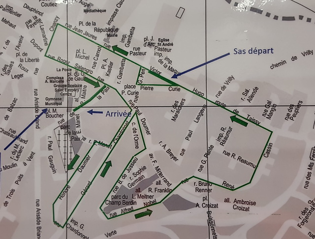 Un nouveau parcours( presque) plat 