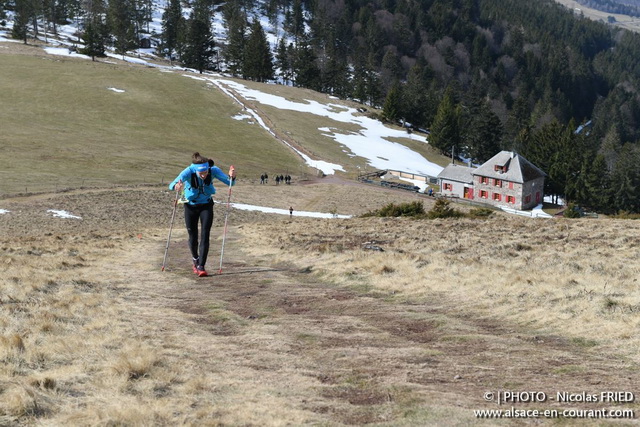 Montée à fort % au petit ballon