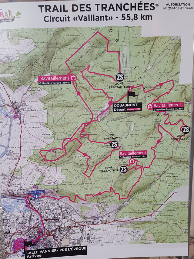 25' de bus pour tous les départs à l'ossuaire de DOUAUMONT