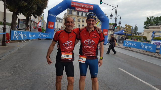 Fredy et Walter.....pas en retard sur la ligne de départ