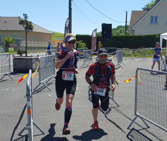 30km : sprint pour Marie-Christine et José