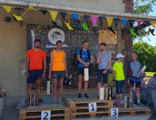 podium 30 km : Hervé : 1er M2H