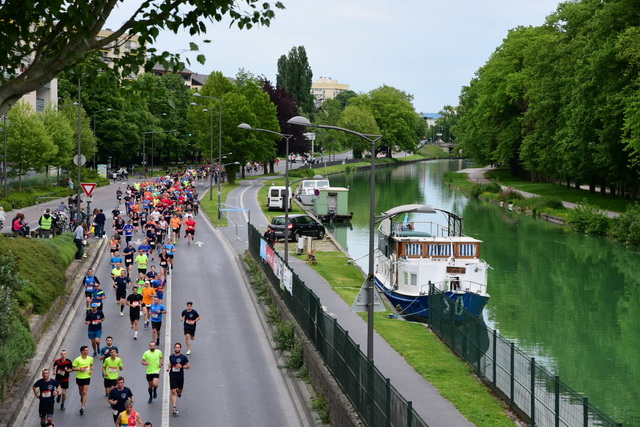 Nouveau parcours le long du canal .....sympa